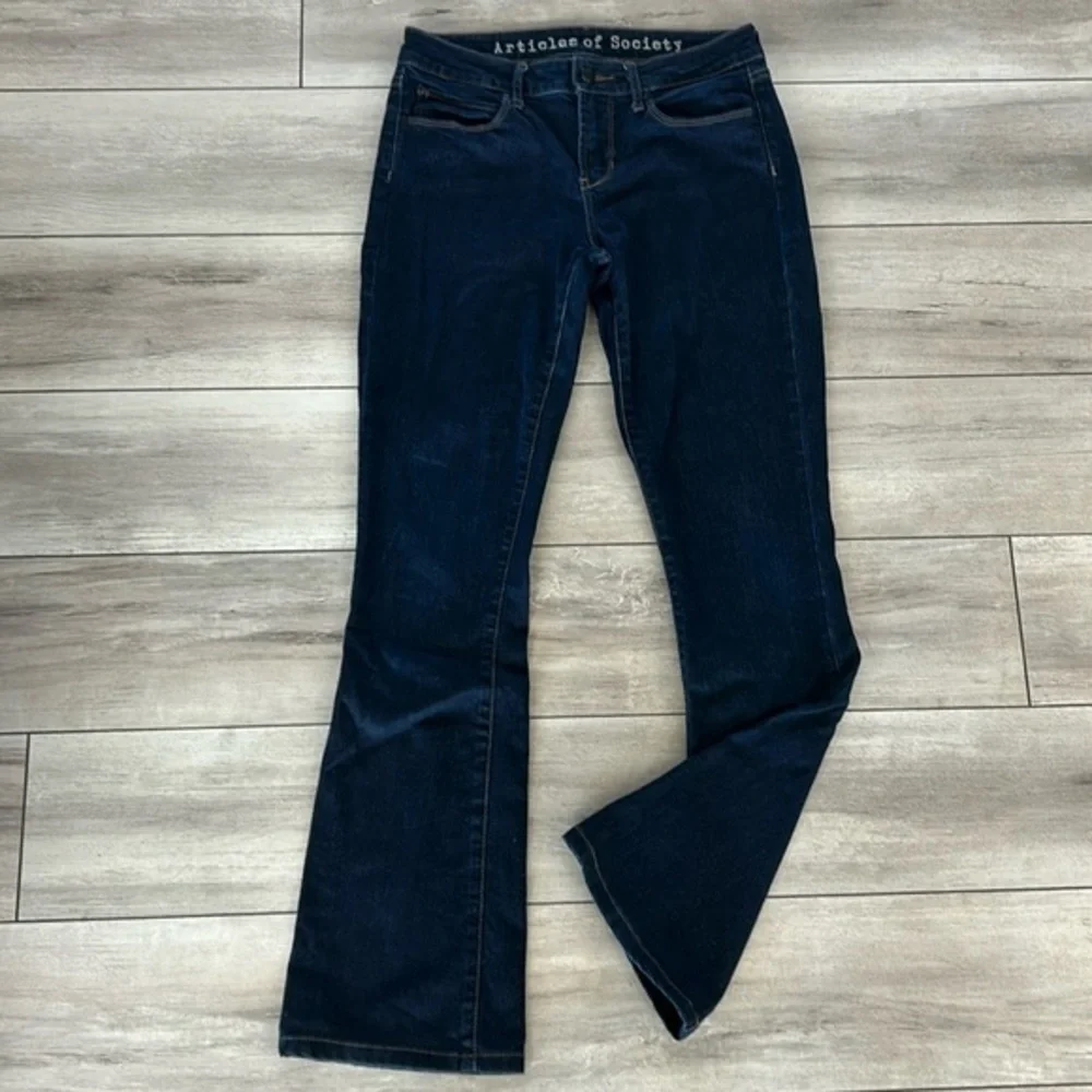 AOS Kendra Baby Boot cut jeans deep blue size 26